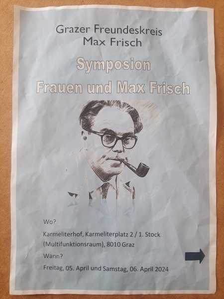 Symposium Frauen und Max Frisch Graz 2024