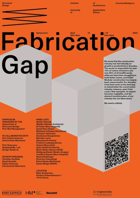 Fabrication Gap, Poster